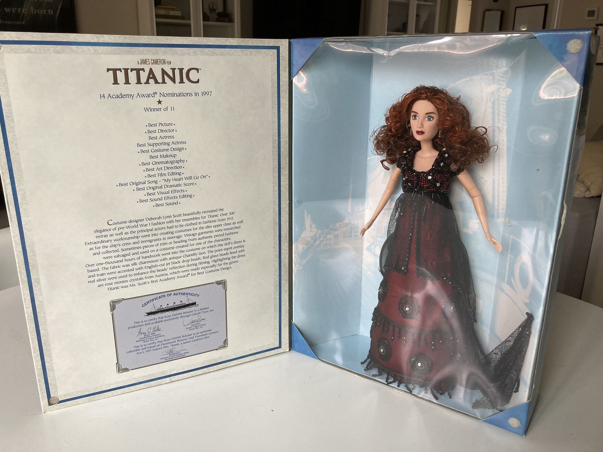 Titanic Movie Collectible Rose Doll