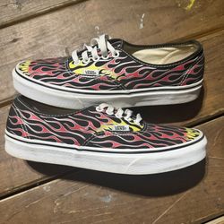 Flames Vans Size 9.5 No Box 