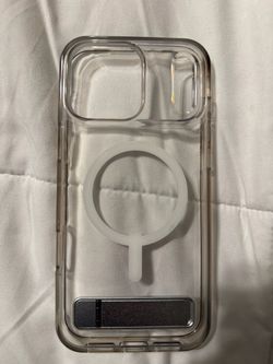 Clear iPhone Case with MagSafe and Kickstand