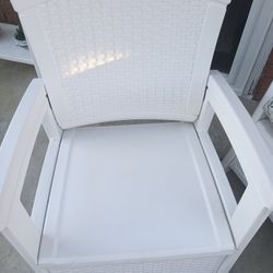 Patio Porch Set With Storage Under The Seat. Very Nice