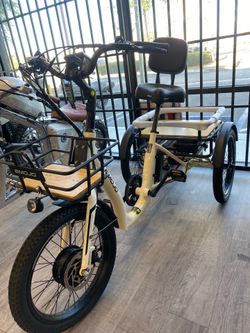 Emojo Bull Ivory Fat Tire Electric Bike 500W/48V