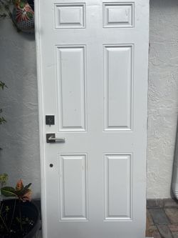 DOOR•ENTRANCE STEEL • WHITE  •  Door Only 