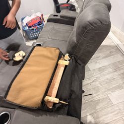 Couch Back Rest Broke Free