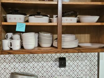 corelle.  16 place settings.