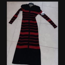 Skinny Long Sweater Dress.  New. Large