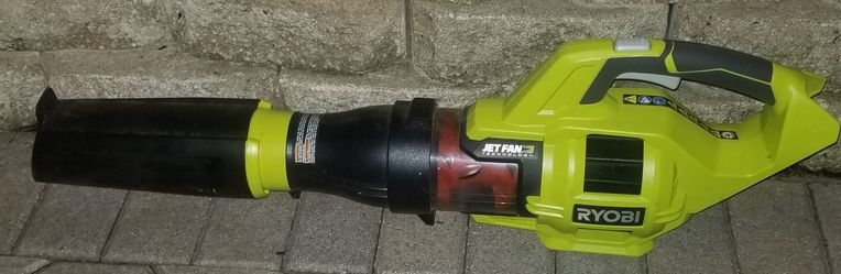 Ryobi 40v Cordless Jet Fan Blower