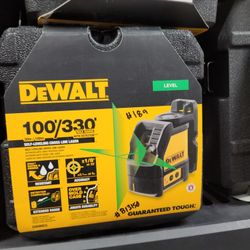 Dewalt 330' Self Leveling Cross Line Laser 