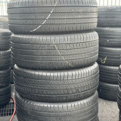 SET OF TIRE 245 45 20 Pirelli 85% LIFE