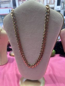 14k Gold 13mm Monaco Chain
