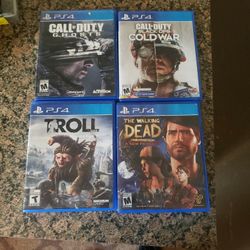 PS4 Games For Sale , Lightly Used