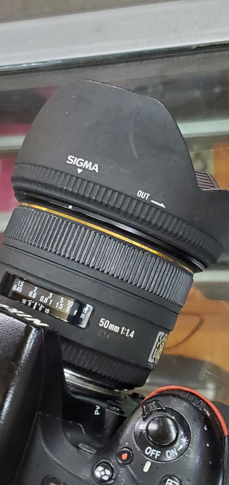 Very Sharp Lens Sigma 50mm F1.4 DG HSM For Nikon