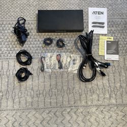 ATEN CS1942DP 2-Port USB 3.0 4K Dual Display DisplayPort KVMP Switch