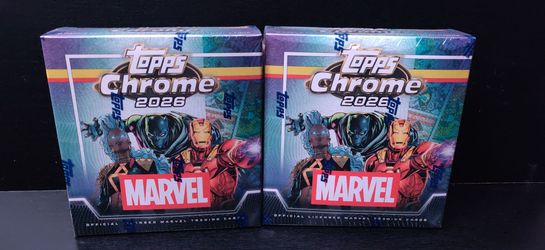 Marvel Topps Chrome 2026 Mega Box