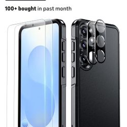 SPIDERCASE for Samsung Galaxy S25 Plus Case 6.7" Heavy Duty Shockproof + 2-Pack