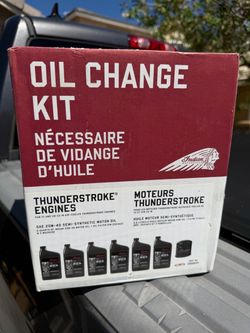 Indian oil change kit