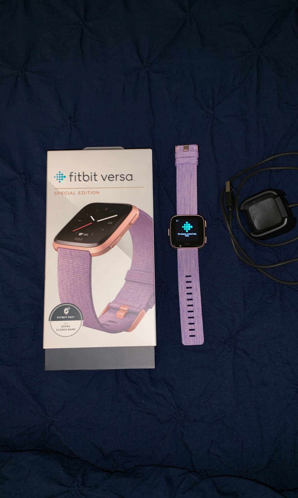 Used Fitbit Versa special edition