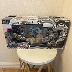 Unova heavy hitters premium collection black bolt and white flare