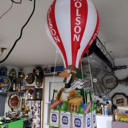 Molson Beer Hanging Balloon Sign 