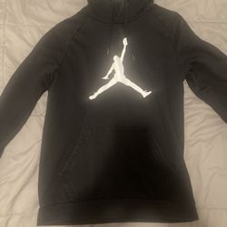 Black Jordan Logo Sweater