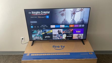 Insignia 50” 4K UHD Smart Fire TV — Like New, Used Under 6 Months
