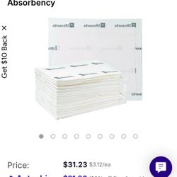 Medline Ultrasound 30x36 17 Pads