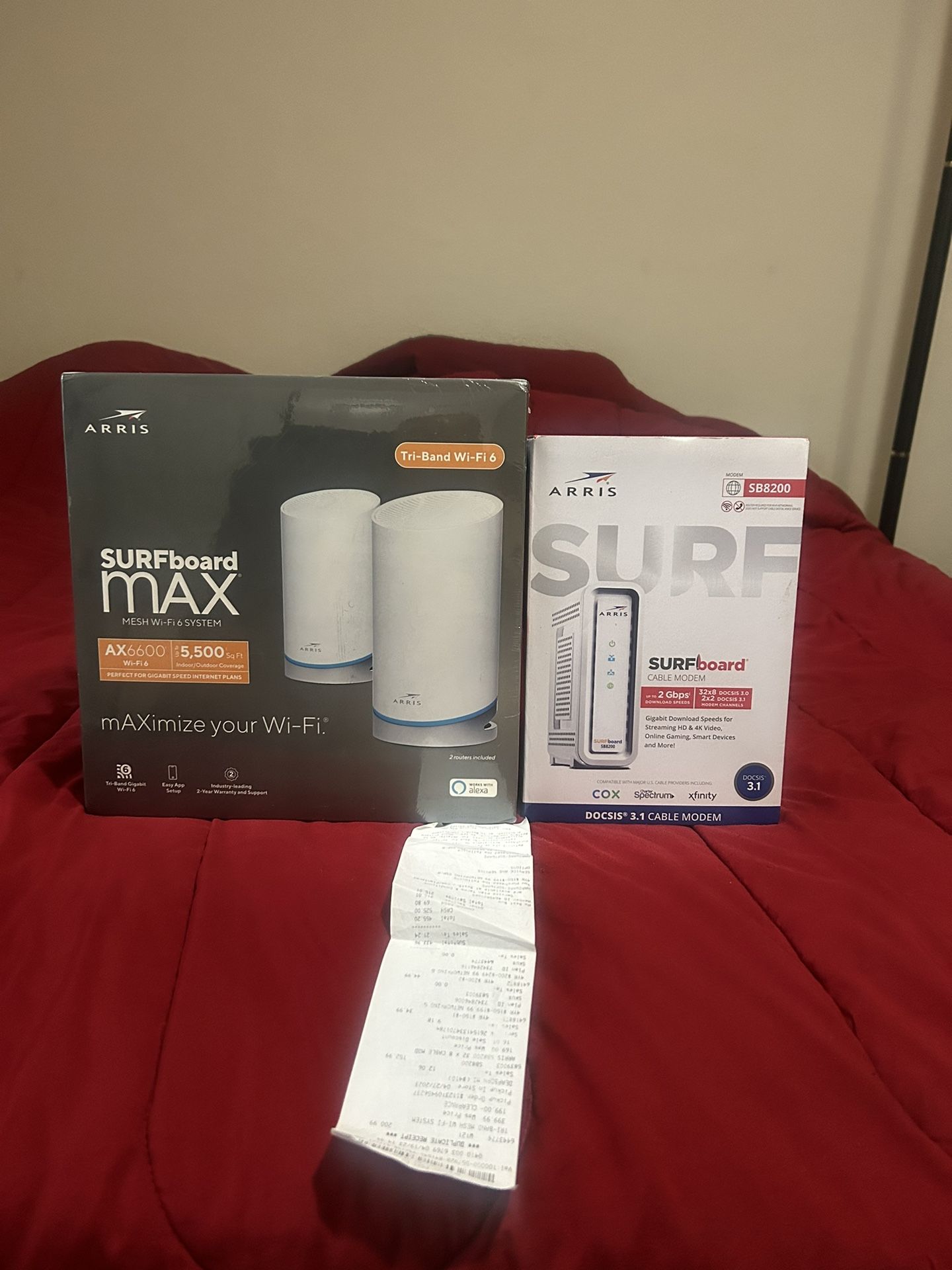 New Arris Wi-Fi & New Arris Router