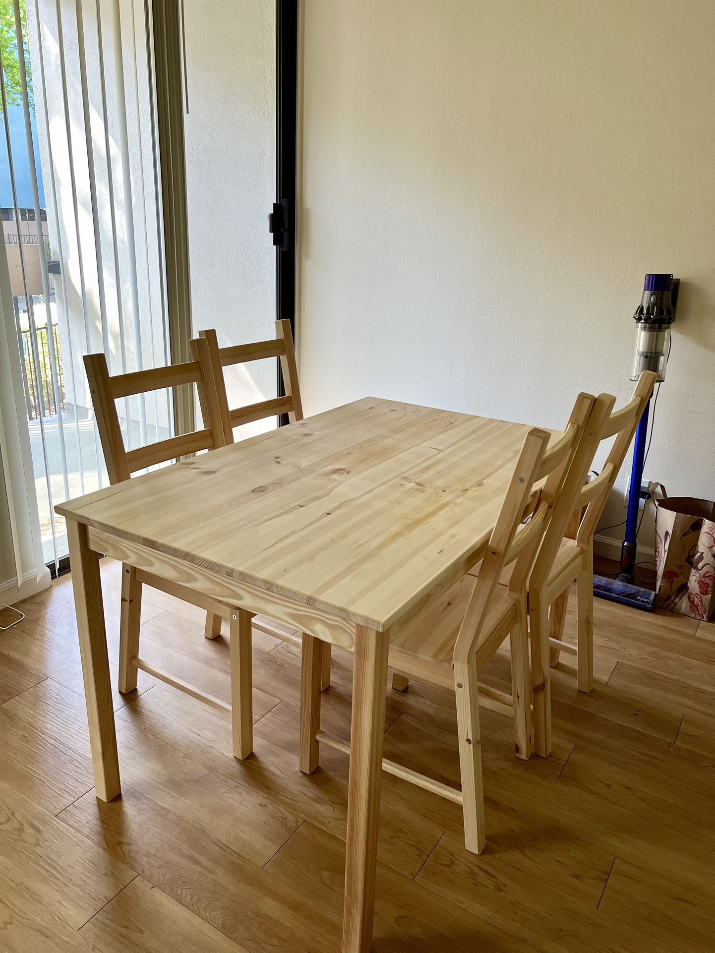IKEA Dining Table And 4 Chairs Set
