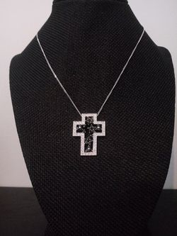 925 Thailand diamond pendant with chain