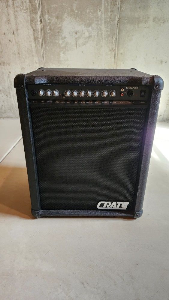Crate BX50 DLX Combo Amp Like New