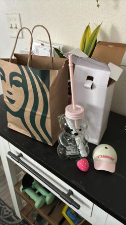 Strawberry Starbucks collectible cup