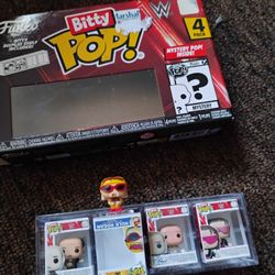 HOF W WF Funko Pop Minis