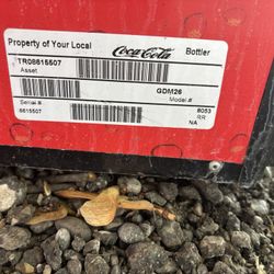Small business Coca-Cola cooler/fridge