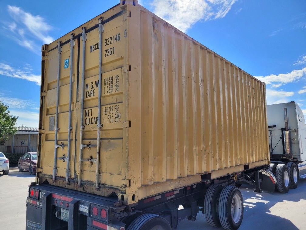 20ft Wind & Water Tight Shipping Container For Sale 