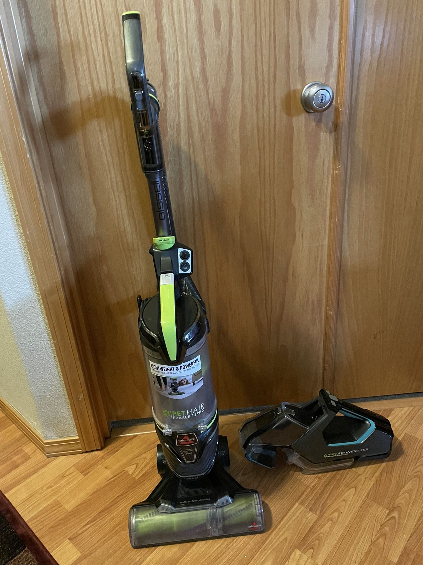 Bissell Pet Hair Eraser Turbo & Pet Stain Eraser Power Brush
