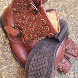 Leather  Boots 