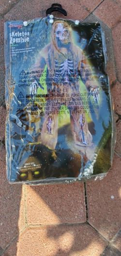 Boys Skeleton Zombie Costume