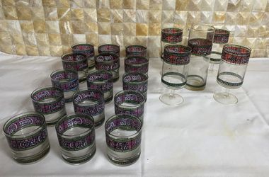 Collectable and Limited Edition 20 PCS Coca-Cola Drinking Glass