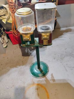 Gumball machines and stand