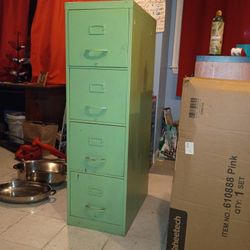 4 Drawer File Cabinet