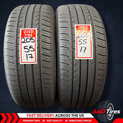 2 Like New 205/55 R17 Hankook Kinergy GT