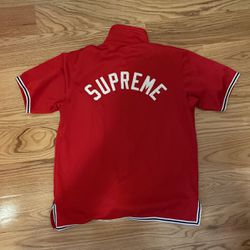 L- 2013 Supreme Button Up Baseball Jersey