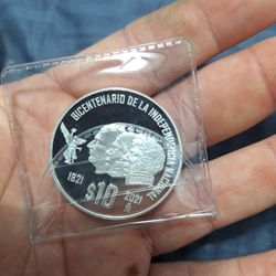 Moneda De Plata Mexicana