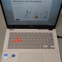 ASUS Chromebook Vibe CX34 Flip Cloud Gaming Laptop with Stylus, 14" 144 Hz Touch Display (1920x1200), Intel Core i5-1235U Processor, 256GB SSD, 8GB RA