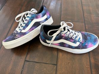 Women’s Galaxy Vans Size 6 EUC