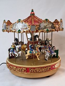 Mr. Christmas Gold Label Collection World's Fair Carousel