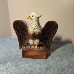 Vintage Eagle Ceramic Bank 