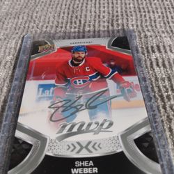 2021 MVP Upper Deck Shea Weber
