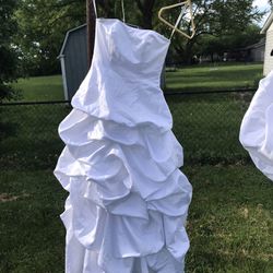 David’s bridal size 8 Wedding dress