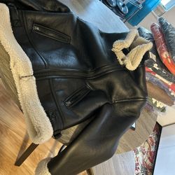 Aeropostale Leather Jacket 