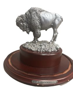 Danbury Mint Revolving Buffalo Nickels Crystal Collection (Display Statue Only)